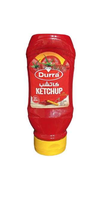 12- Scharfer ketchup Durra *410g